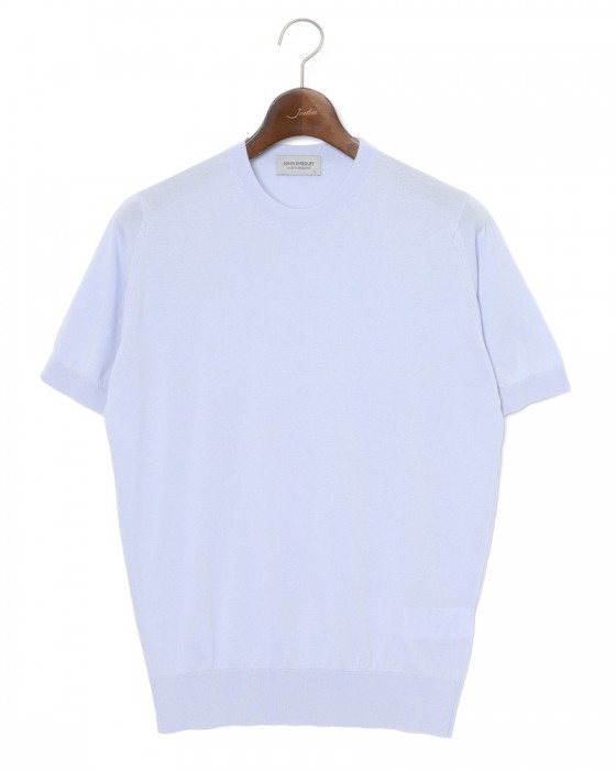 JOHN SMEDLEY30G シーアイランドコットン 半袖クルーネックニット【KEMPTON/EASY FIT】c5