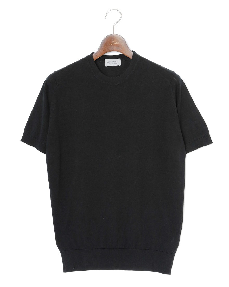 JOHN SMEDLEY30G シーアイランドコットン 半袖クルーネックニット【KEMPTON/EASY FIT】c4