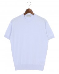 JOHN SMEDLEY30G シーアイランドコットン 半袖クルーネックニット【KEMPTON/EASY FIT】mb_c5