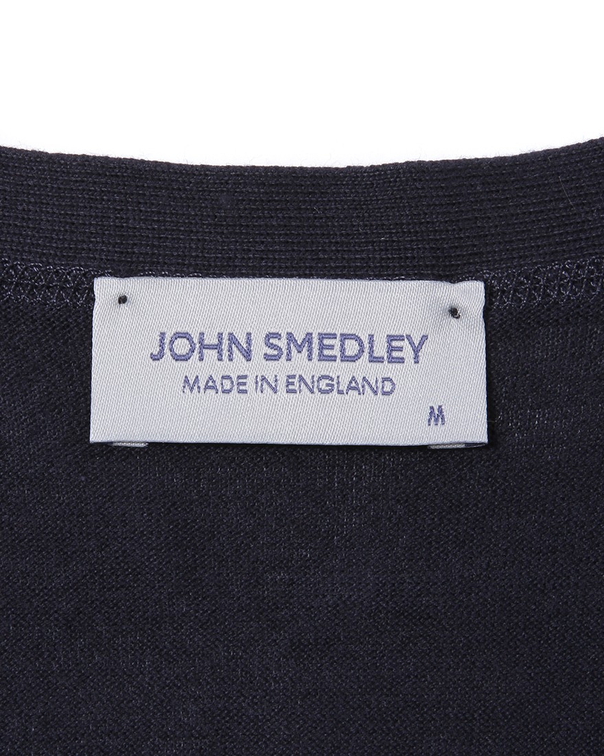 JOHN SMEDLEY30G シーアイランドコットン 長袖カーディガン【WISTING/MODERN FIT】07l