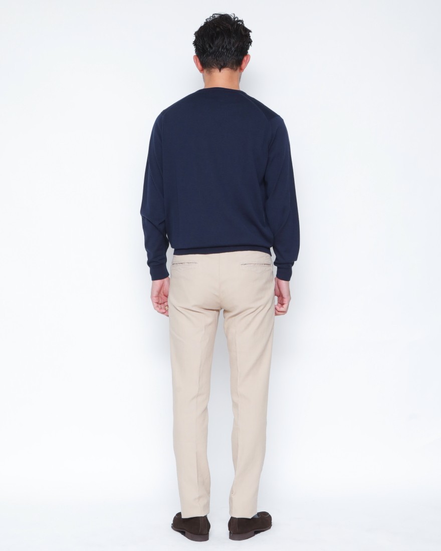 JOHN SMEDLEY30G ロングスリーブクルーネックニット【SCANLAN/MODERN FIT】03l