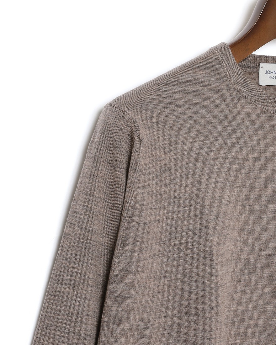 JOHN SMEDLEY30G ロングスリーブクルーネックニット【SCANLAN/MODERN FIT】08l