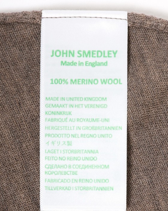 JOHN SMEDLEY30G ロングスリーブクルーネックニット【SCANLAN/MODERN FIT】13l