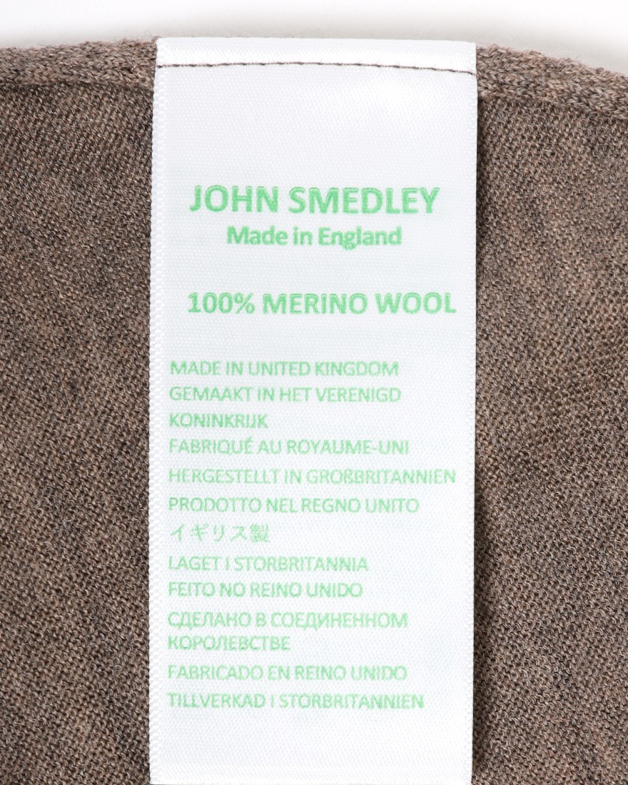 JOHN SMEDLEY30G ロングスリーブクルーネックニット【SCANLAN/MODERN FIT】13l