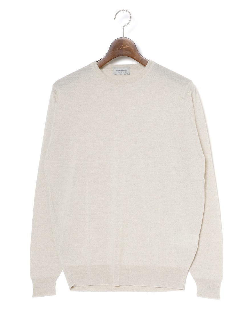 JOHN SMEDLEY30G ロングスリーブクルーネックニット【SCANLAN/MODERN FIT】c0