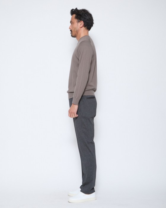 JOHN SMEDLEY30G シーアイランドコットン 長袖 クルーネックニット【DAVID/MODERN FIT】14l