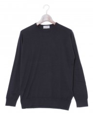 JOHN SMEDLEY30G シーアイランドコットン 長袖 クルーネックニット【DAVID/MODERN FIT】mb_c1
