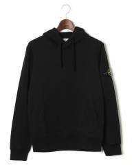 STONE ISLAND(ストーンアイランド)ガーメントダイ ヘビーコットンスウェットジャージ プルオーバーパーカー