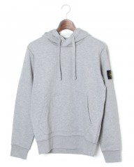 STONE ISLAND(ストーンアイランド)ガーメントダイ ヘビーコットンスウェットジャージ プルオーバーパーカー