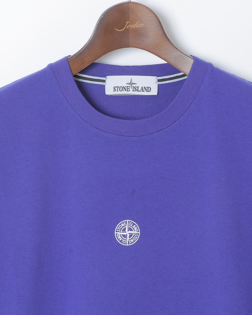 STONE ISLANDガーメントダイコットンジャージーTeeシャツ【JERSEY 30/1 COTONE STAMPA 'SOLAR ECLIPSE THREE'】01l