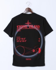 STONE ISLANDガーメントダイコットンジャージーTeeシャツ【JERSEY 30/1 COTONE STAMPA 'SOLAR ECLIPSE THREE'】mb_12l