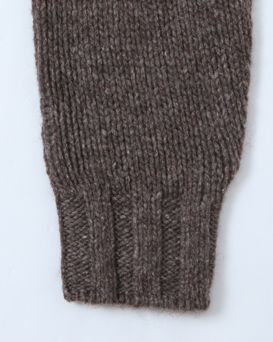 ヤク混 クルーネックニット ｜FILIPPO DE LAURENTIIS（フィリッポ デ  