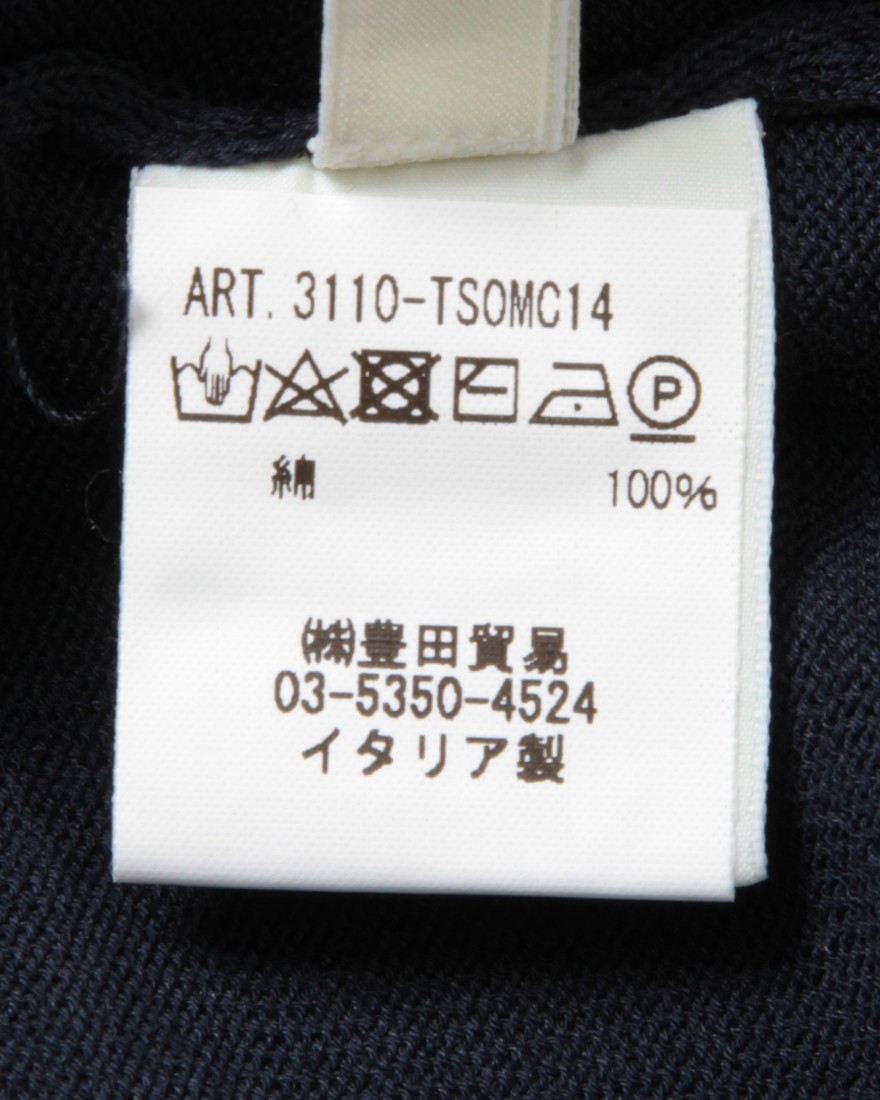 【SALE30】FILIPPO DE LAURENTIIS フィリッポ デ ローレンティス ロングスリーブポロシャツ スムースコットン PLMLPAR  JERVIN