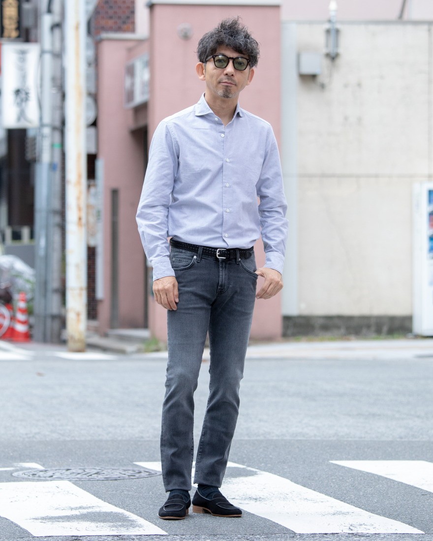 カッタウェイ オックス シャツ【VINCI FIT/ヴィンチフィット 