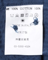giannettoシアサッカー カッタウェイシャツ【VINCI FIT】mb_15l