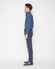 giannettoシアサッカー カッタウェイシャツ【VINCI FIT】mb_19l