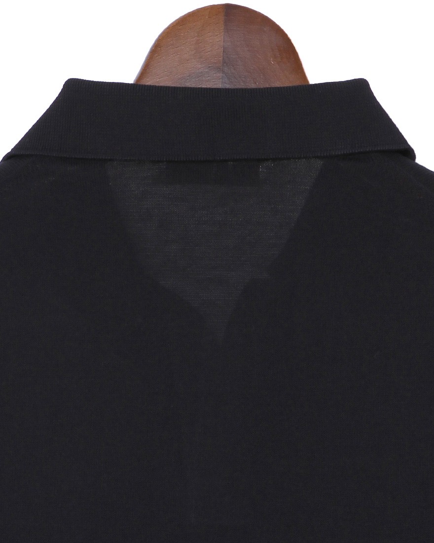 FILIPPO DE LAURENTIIS14Gクレープコットン スキッパーポロ06l