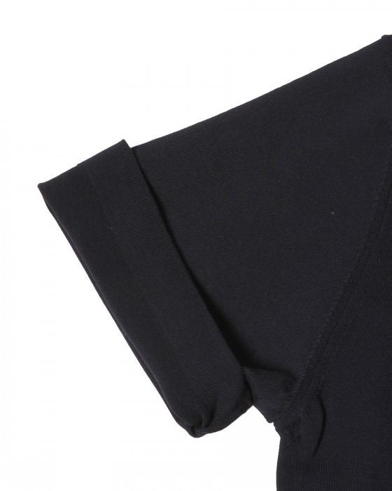 FILIPPO DE LAURENTIIS14Gクレープコットン スキッパーポロ09l