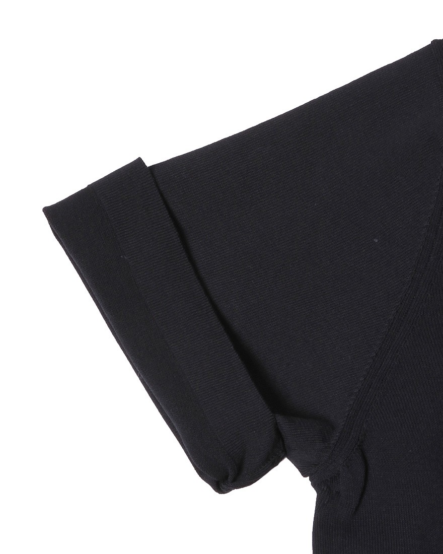 FILIPPO DE LAURENTIIS14Gクレープコットン スキッパーポロ09l