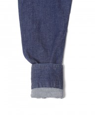 giannettoシャンブレー カッタウェイシャツ【VINCI FIT】mb_12l
