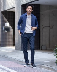 giannettoシャンブレー カッタウェイシャツ【VINCI FIT】mb_ma