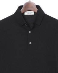 FILIPPO DE LAURENTIIS14Gクレープコットン ポロシャツS/Smb_06l