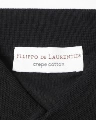 FILIPPO DE LAURENTIIS14Gクレープコットン ポロシャツS/Smb_09l