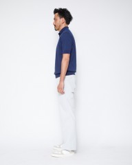 FILIPPO DE LAURENTIIS14Gクレープコットン ポロシャツS/Smb_17l