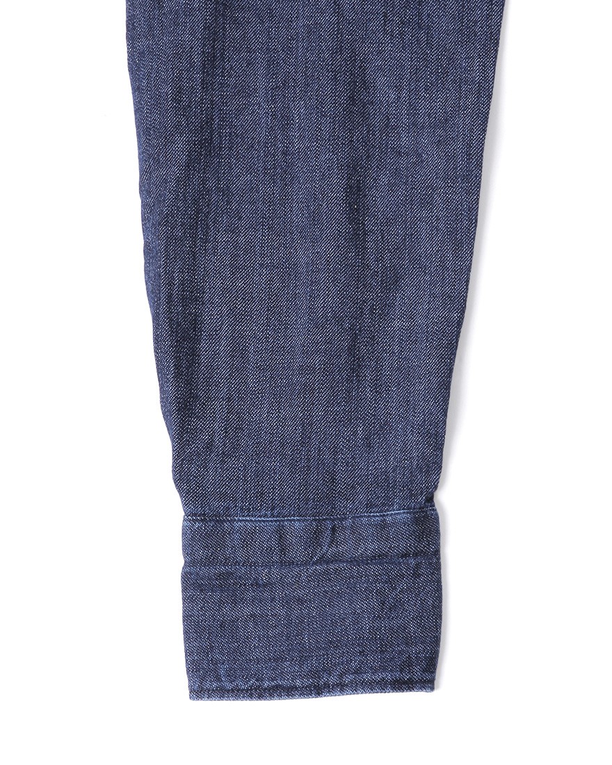 giannettoデニム カッタウェイシャツ【VINCI FIT】11l