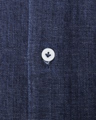 giannettoデニム カッタウェイシャツ【VINCI FIT】mb_06l