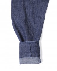 giannettoデニム カッタウェイシャツ【VINCI FIT】mb_13l