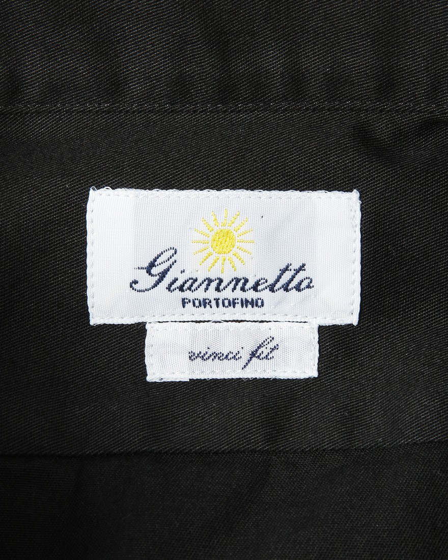 giannettoギャバジン カッタウェイシャツ【VINCI FIT】10l