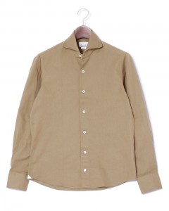 ギャバジン カッタウェイシャツ【VINCI FIT】