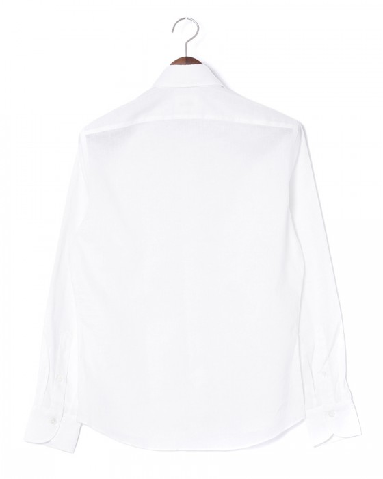 giannettoコットンリネン カッタウェイシャツ【VINCI FIT】01l