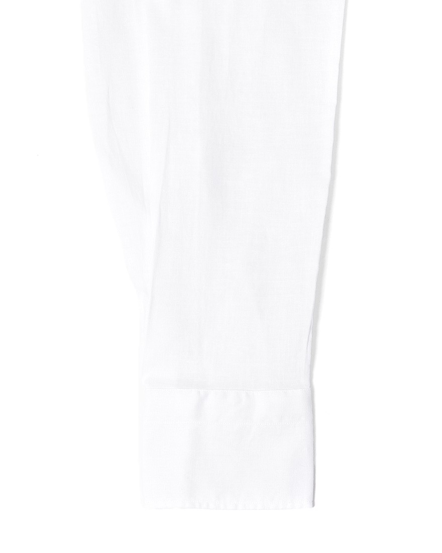 giannettoコットンリネン カッタウェイシャツ【VINCI FIT】11l