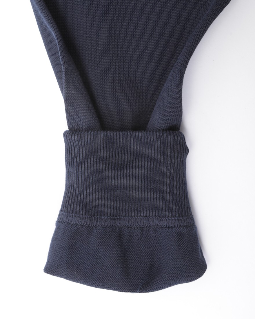 FILIPPO DE LAURENTIIS12Gクレープコットン フルジップパーカー13l