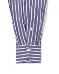 giannettoシアサッカー ストライプ カッタウェイシャツ 【SLIM FIT】mb_14l