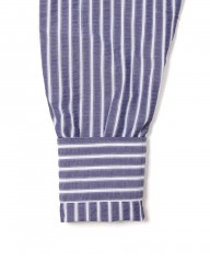 giannettoシアサッカー ストライプ カッタウェイシャツ 【SLIM FIT】mb_15l