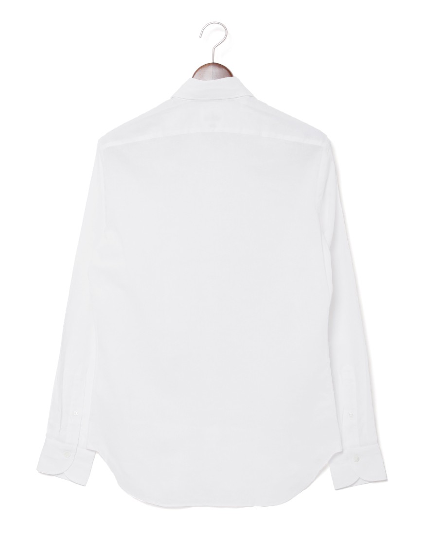 giannettoリネンコットン カッタウェイシャツ 【SLIM FIT】01l