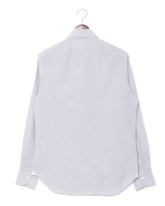 giannettoリネンコットン カッタウェイシャツ 【SLIM FIT】03l