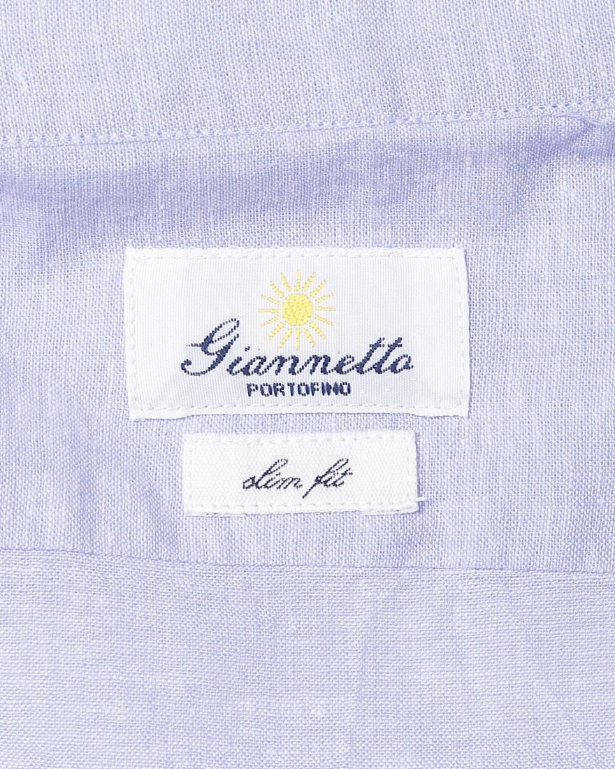giannettoリネンコットン カッタウェイシャツ 【SLIM FIT】11l