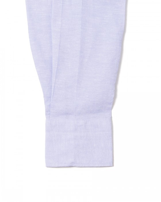 giannettoリネンコットン カッタウェイシャツ 【SLIM FIT】12l