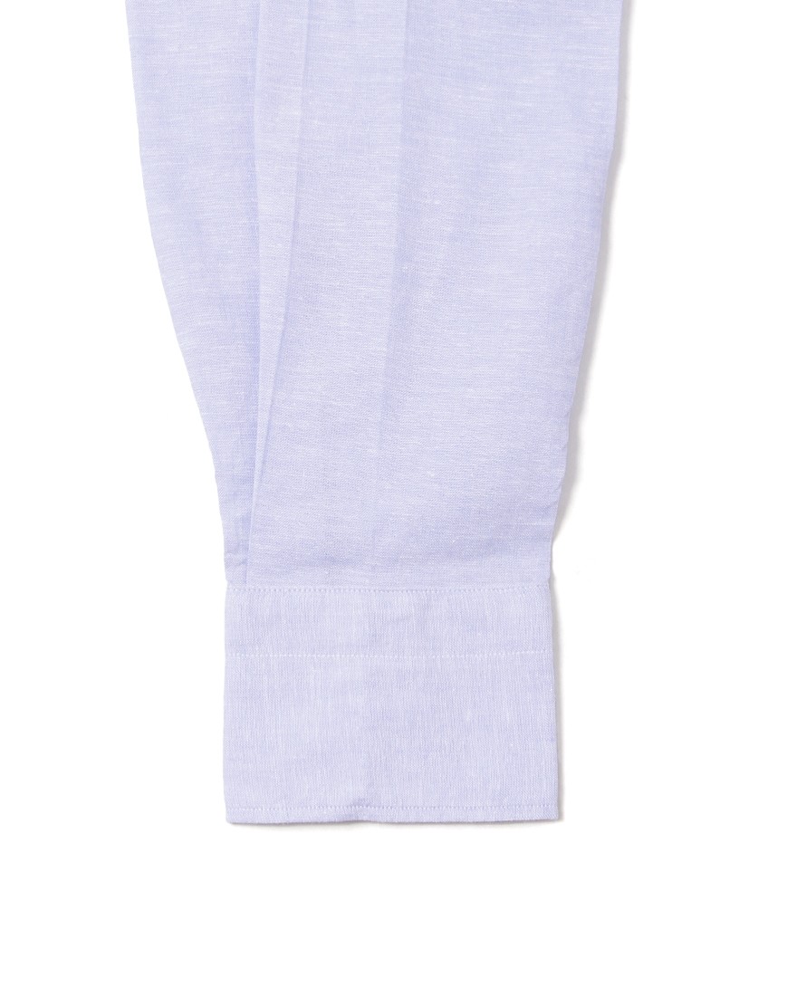 giannettoリネンコットン カッタウェイシャツ 【SLIM FIT】12l