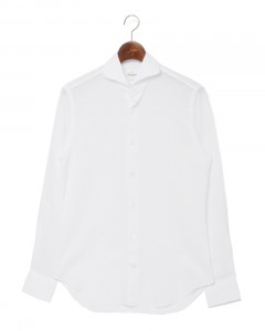 リネンコットン カッタウェイシャツ 【SLIM FIT】
