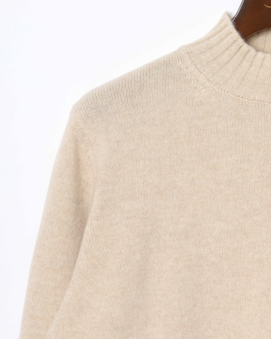 FILIPPO DE LAURENTIIS7G カシミヤ混ウール モックネックニット04l