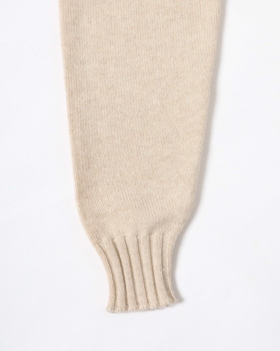 FILIPPO DE LAURENTIIS7G カシミヤ混ウール モックネックニット05l