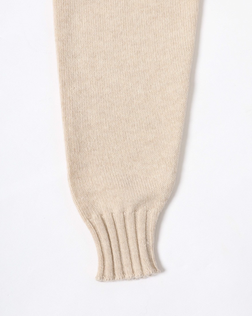 FILIPPO DE LAURENTIIS7G カシミヤ混ウール モックネックニット05l