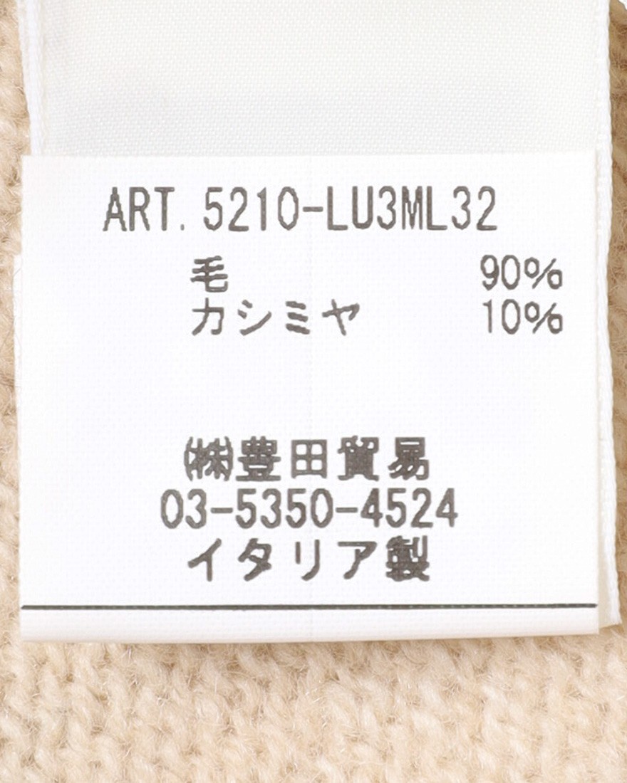 FILIPPO DE LAURENTIIS7G カシミヤ混ウール モックネックニット08l