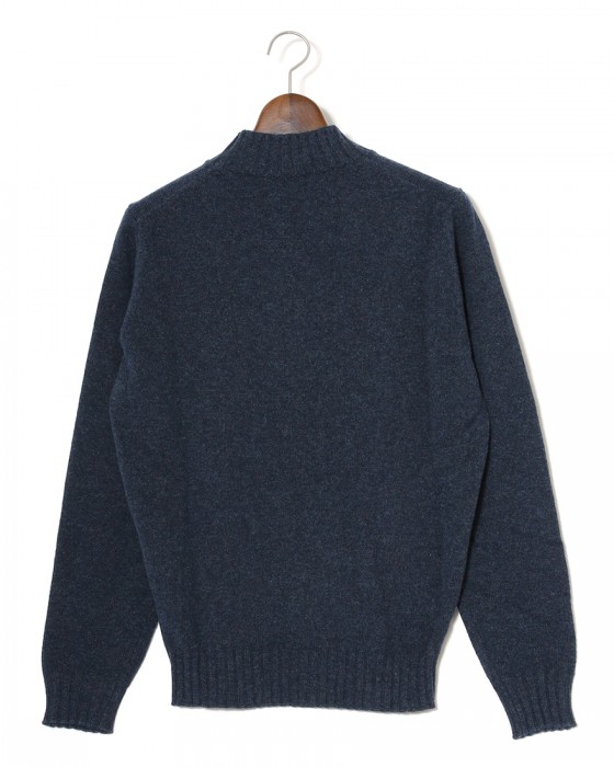 FILIPPO DE LAURENTIIS7G カシミヤ混ウール モックネックニット10l