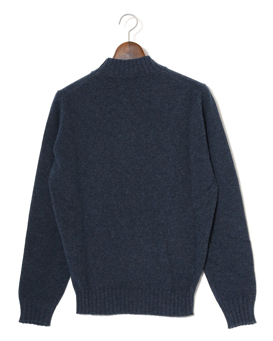 FILIPPO DE LAURENTIIS7G カシミヤ混ウール モックネックニット10l